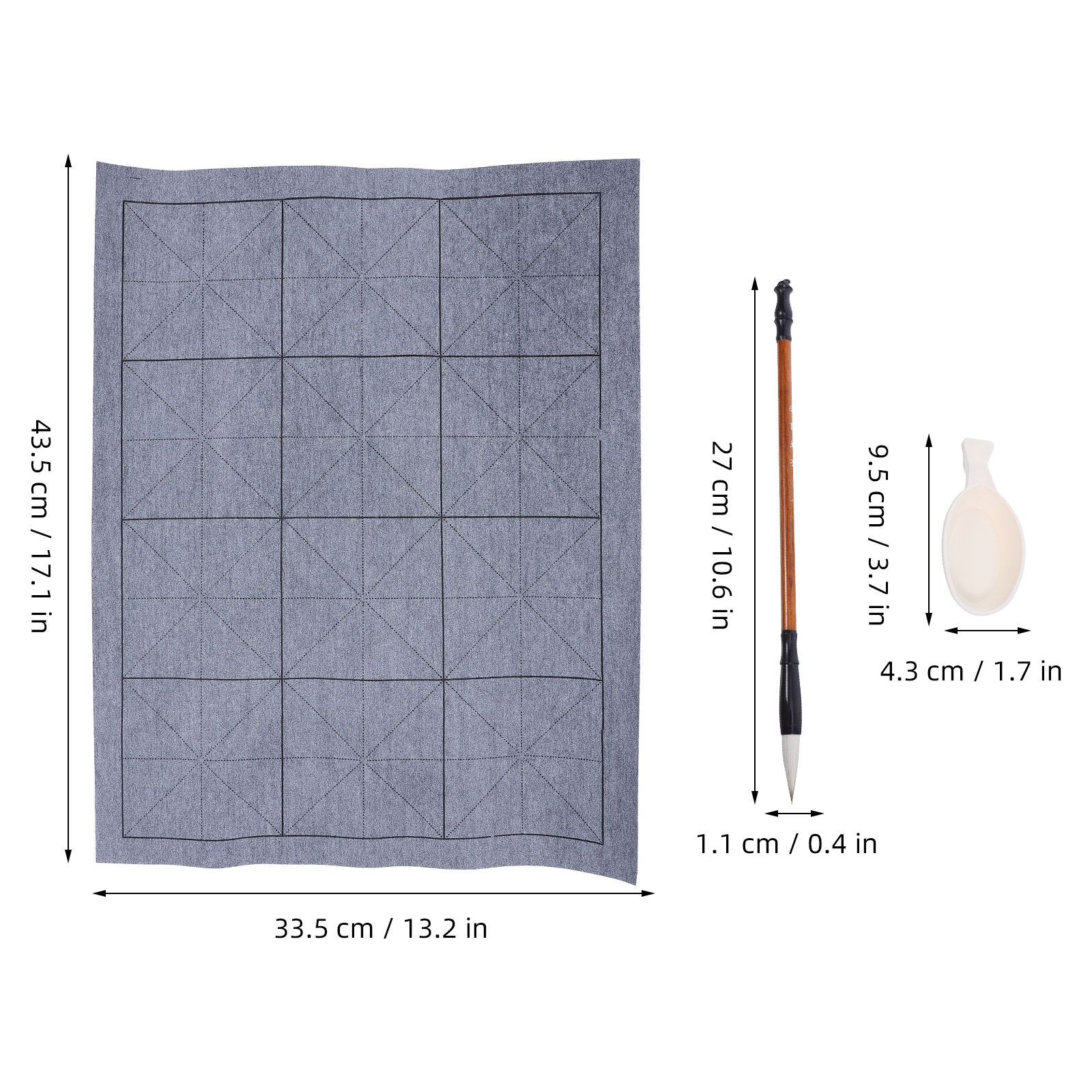 1Set Water Writing Cloth Roll  - Writing Tools recension och pris