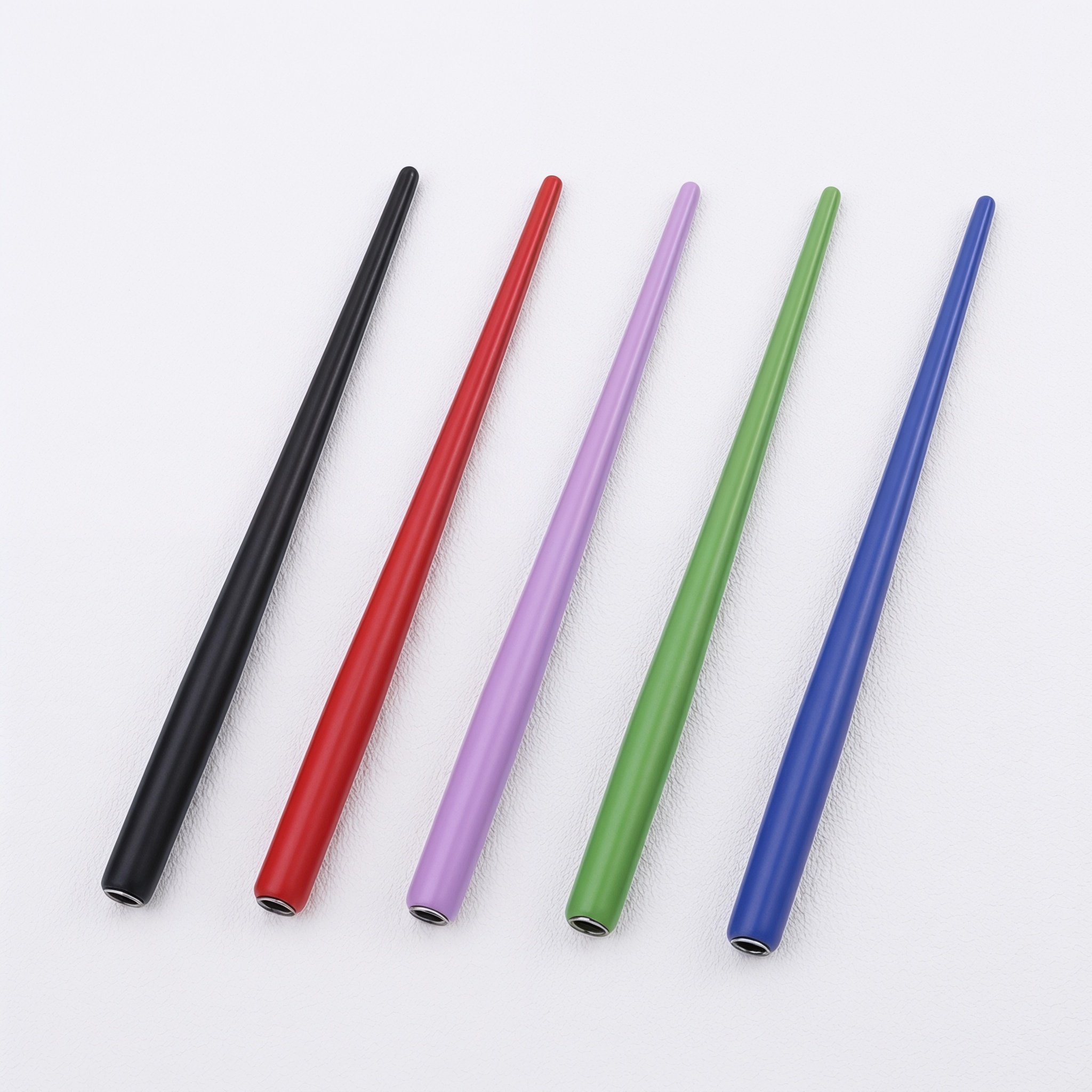6Pcs Wooden Drawing Pen Holder - Writing Tools recension och pris