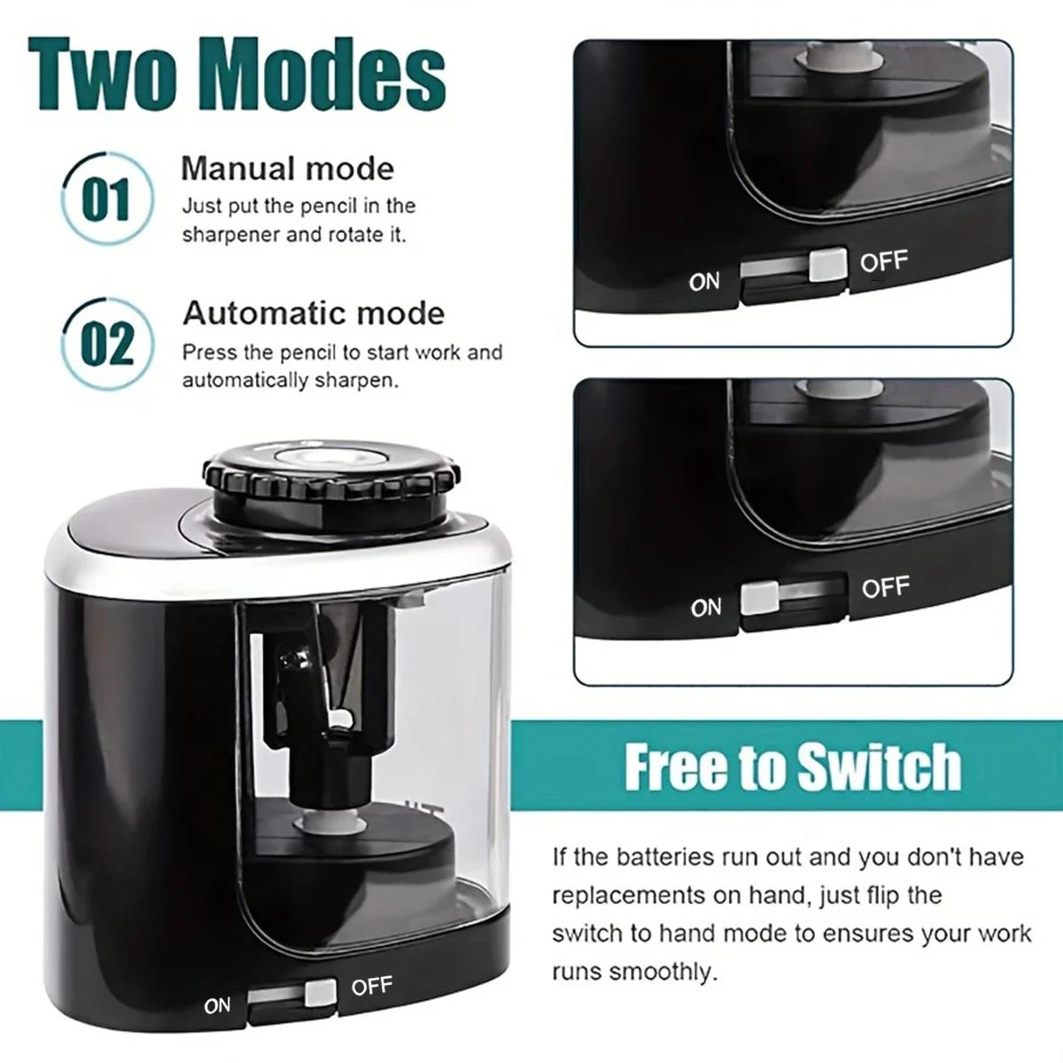 Battery Operated Electric Shar - Electric Pencil Sharpener Usb recension och pris