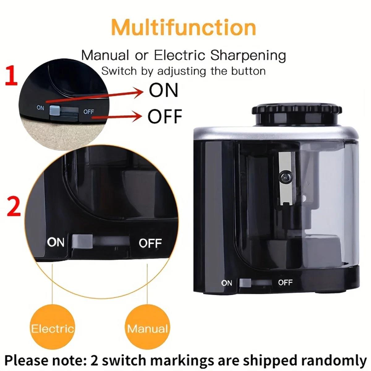 Battery Operated Electric Shar - Electric Pencil Sharpener Usb recension och pris