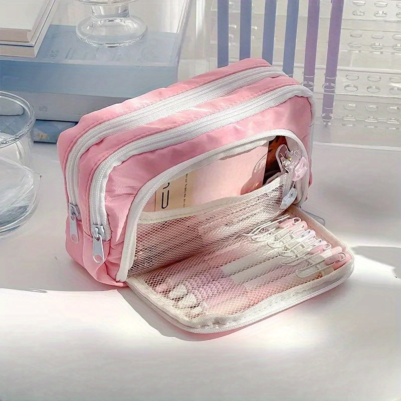 Girl Large Capacity Aesthetic  - Aesthetic Large Pencil Case Pouch recension och pris