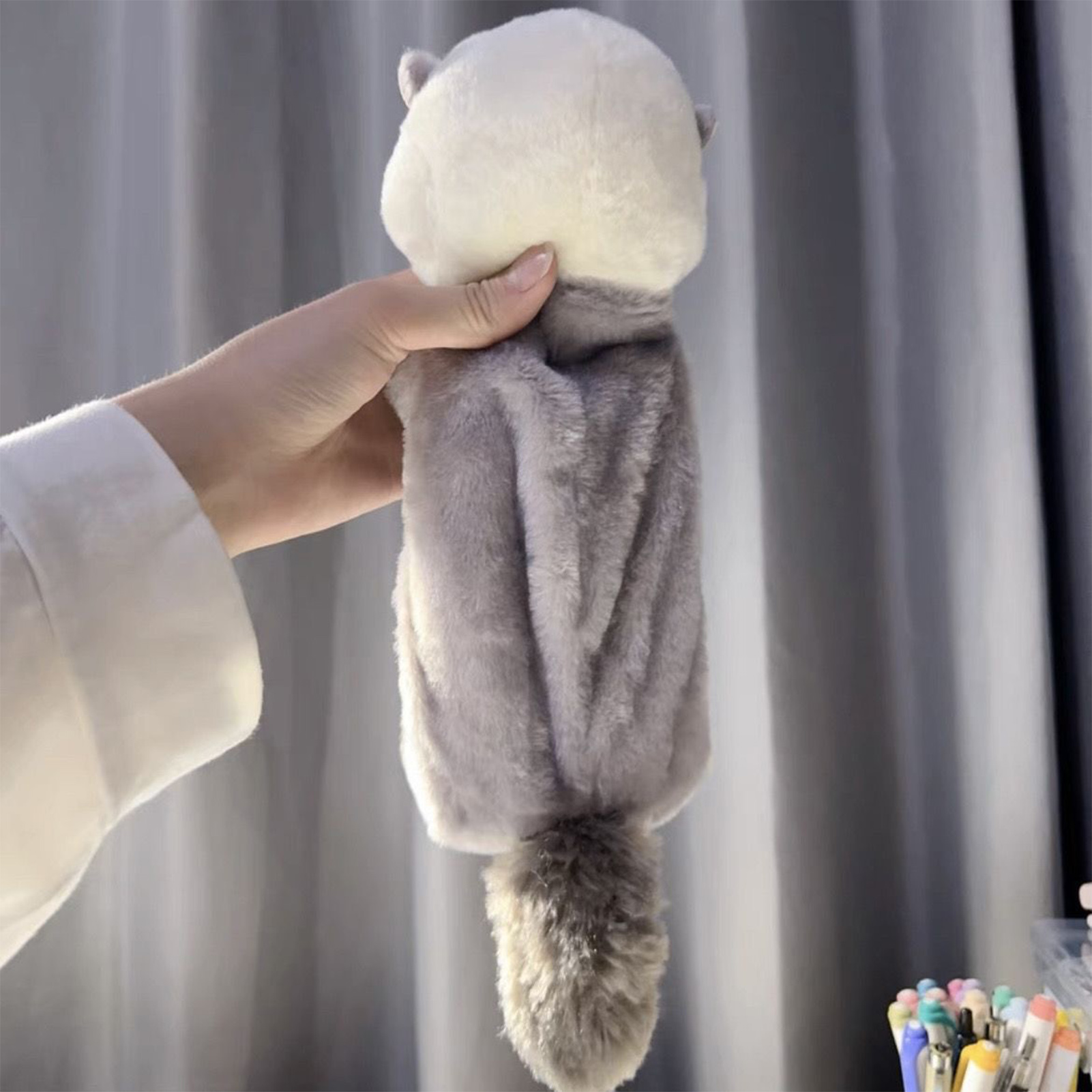 Creative Plush Toy Pencil Case - School Supplies recension och pris