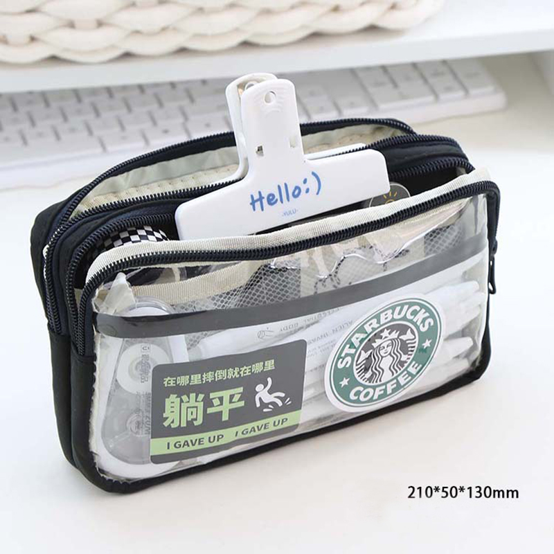 Aesthetic School Supplies Larg - Aesthetic Large Pencil Case Pouch recension och pris
