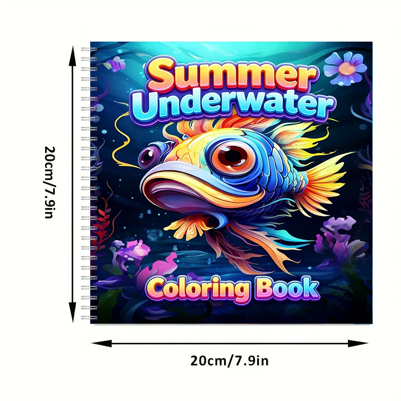 Summer Underwater Coloring Boo - School Supplies recension och pris
