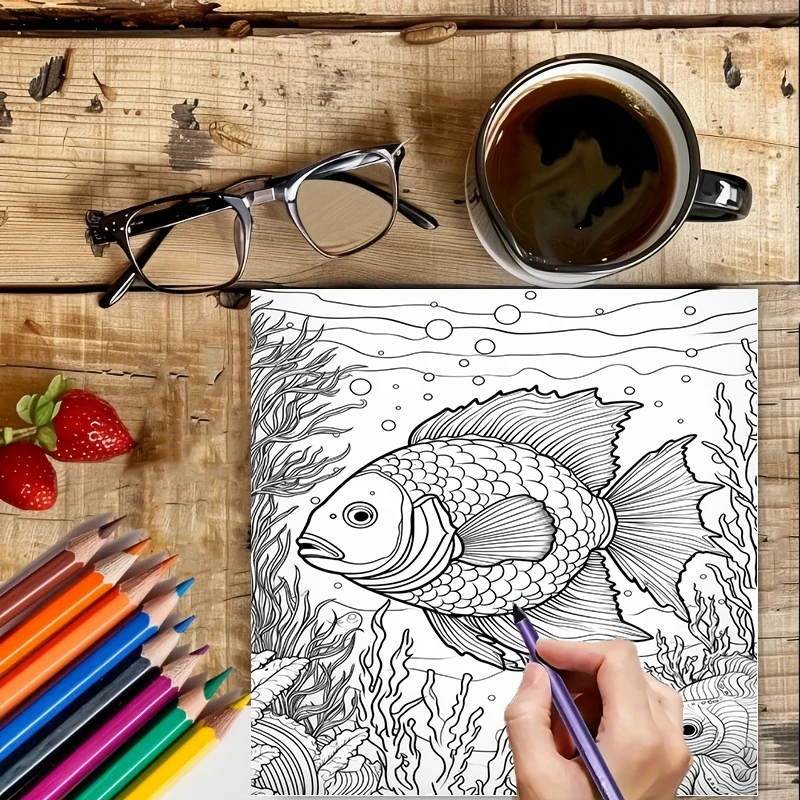 Summer Underwater Coloring Boo - School Supplies recension och pris