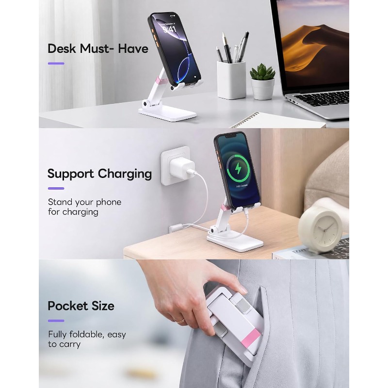 Cell Phone Stand Cute Mobile H - Desk Accessories recension och pris