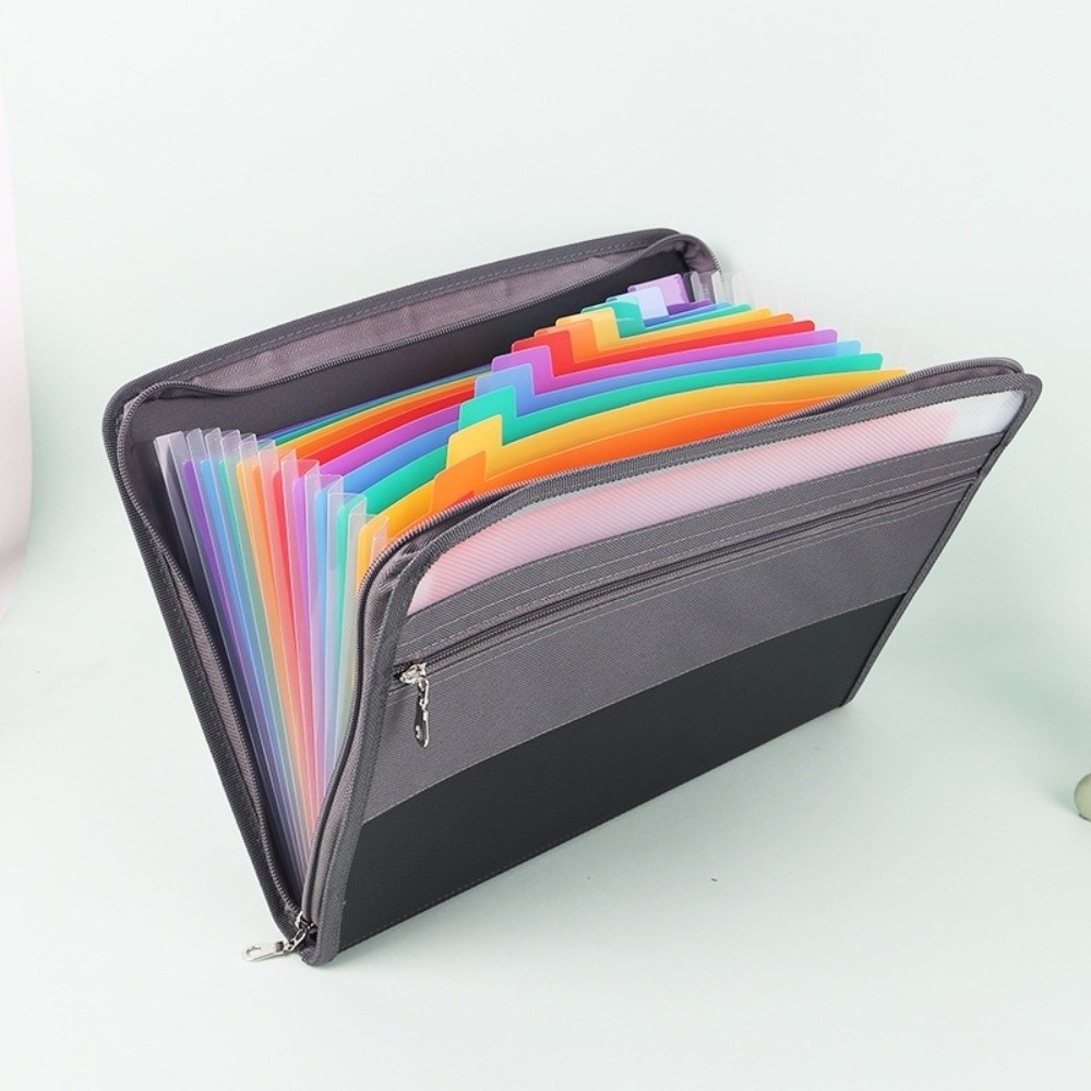 13 Pockets Expanding File Fold - Expandable Accordion File Folder 13 Pockets recension och pris