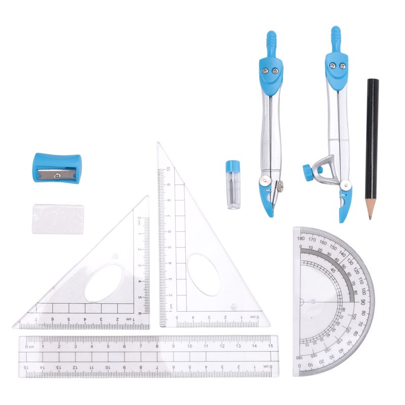 Superior Geometry Compass Set  - Math Geometry Set With Compass recension och pris