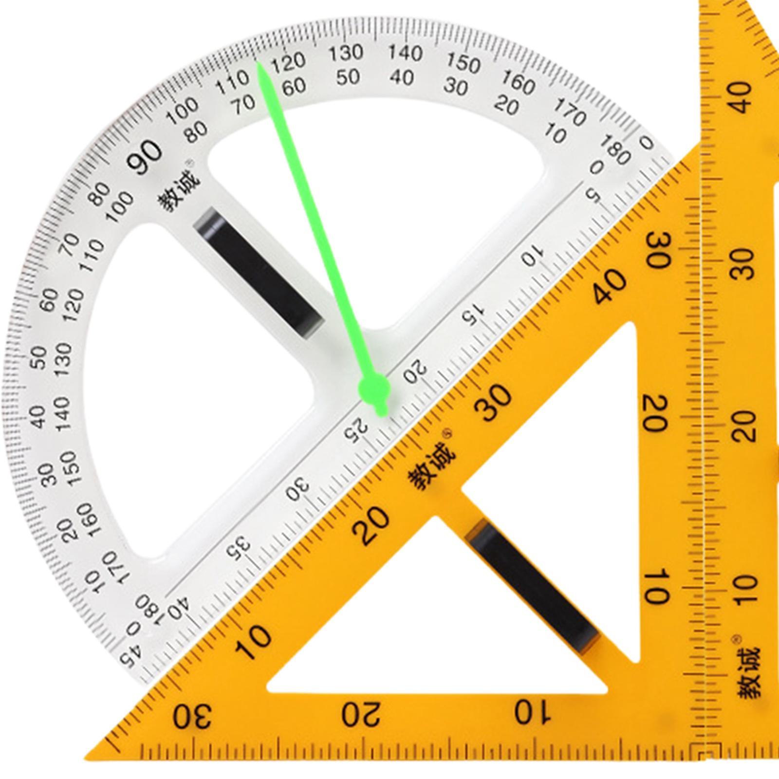 Math Geometry Ruler Set for Bl - Math Geometry Set With Compass recension och pris