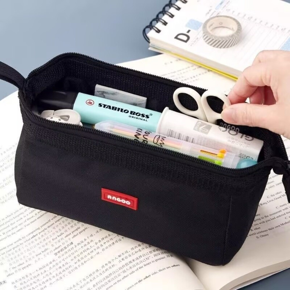 Oxford Fabric Canvas Pencil Ca - Aesthetic Large Pencil Case Pouch recension och pris